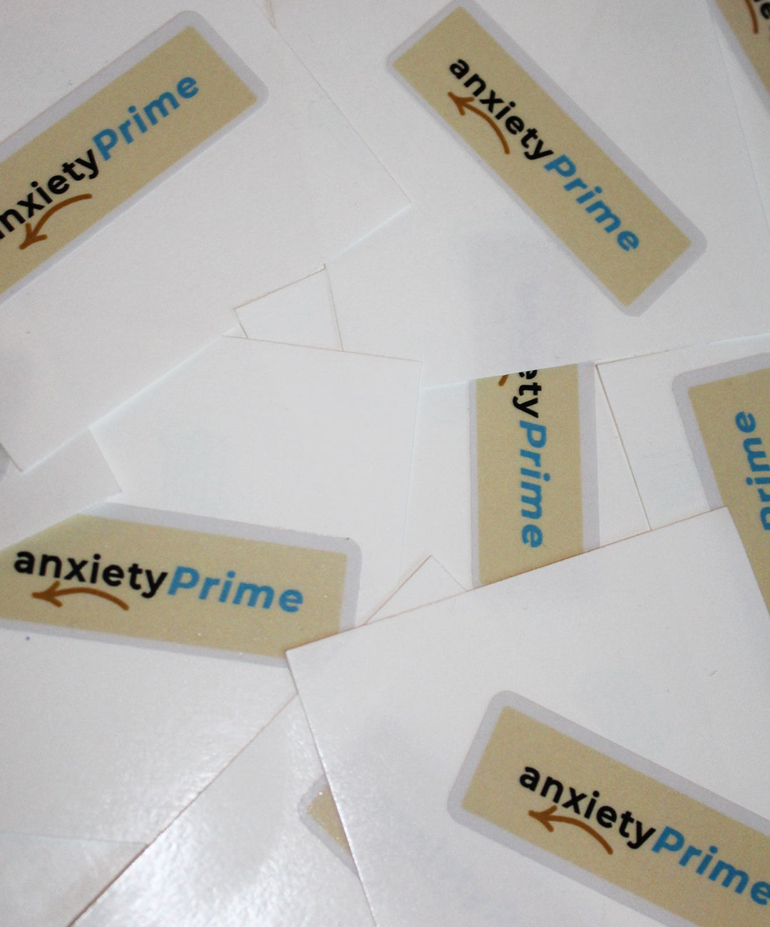 Anxiety prime sticker