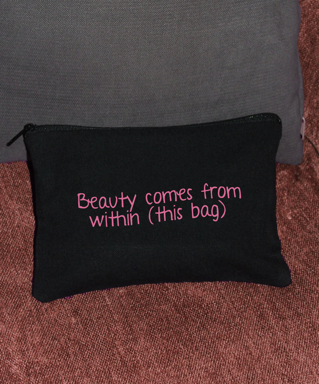 Beauty From Within Pouch Black