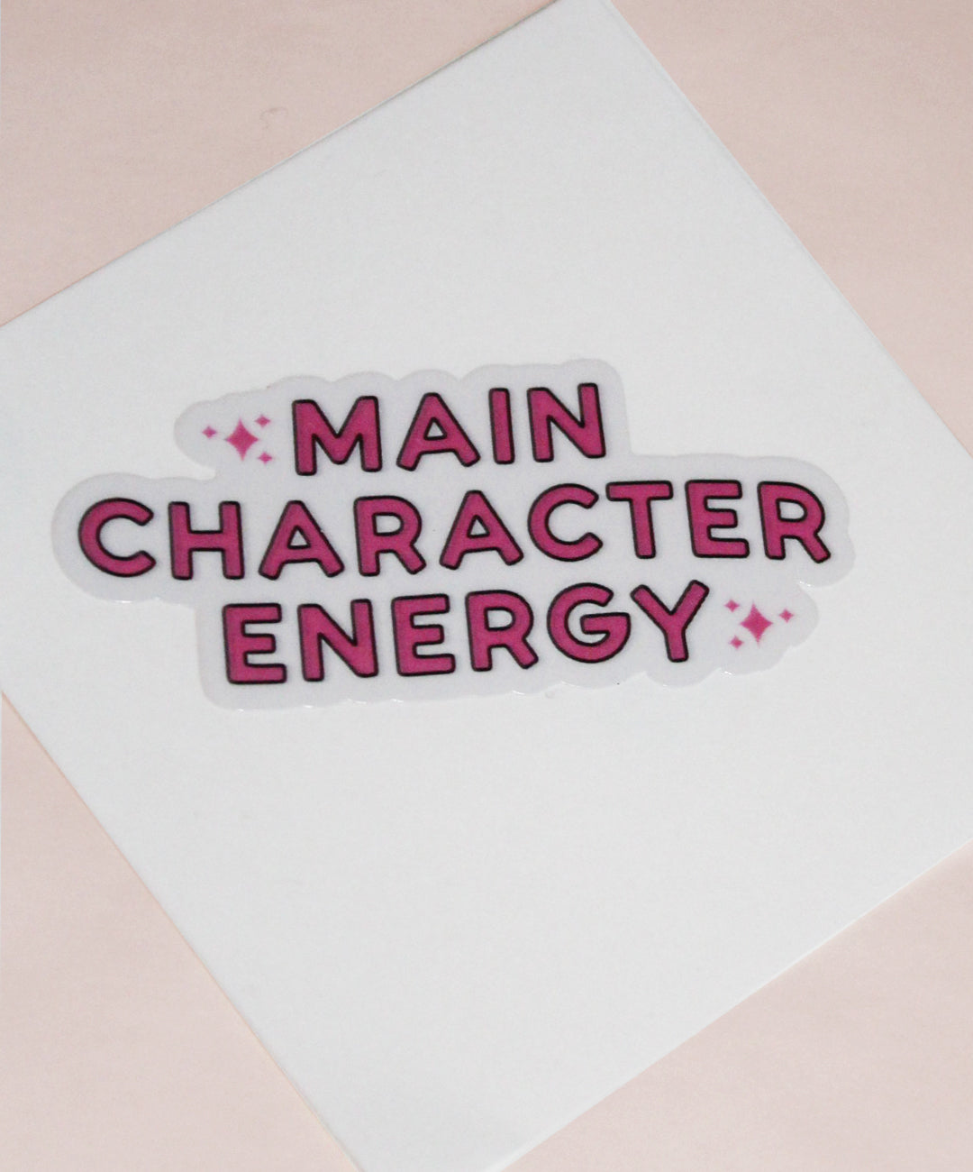 Main Character sticker