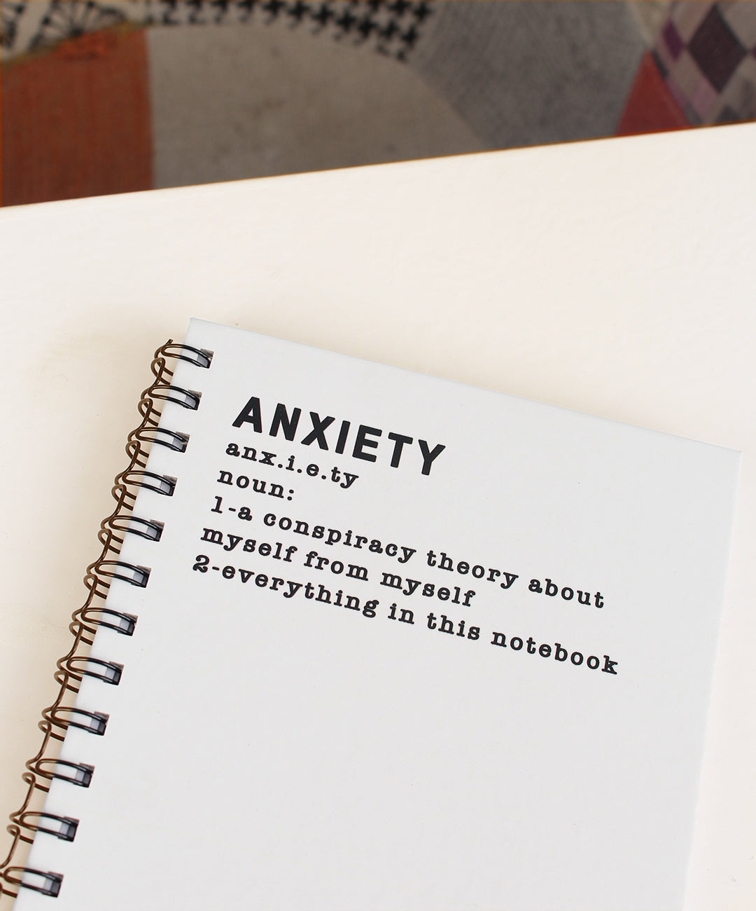 Anxiety Notebook