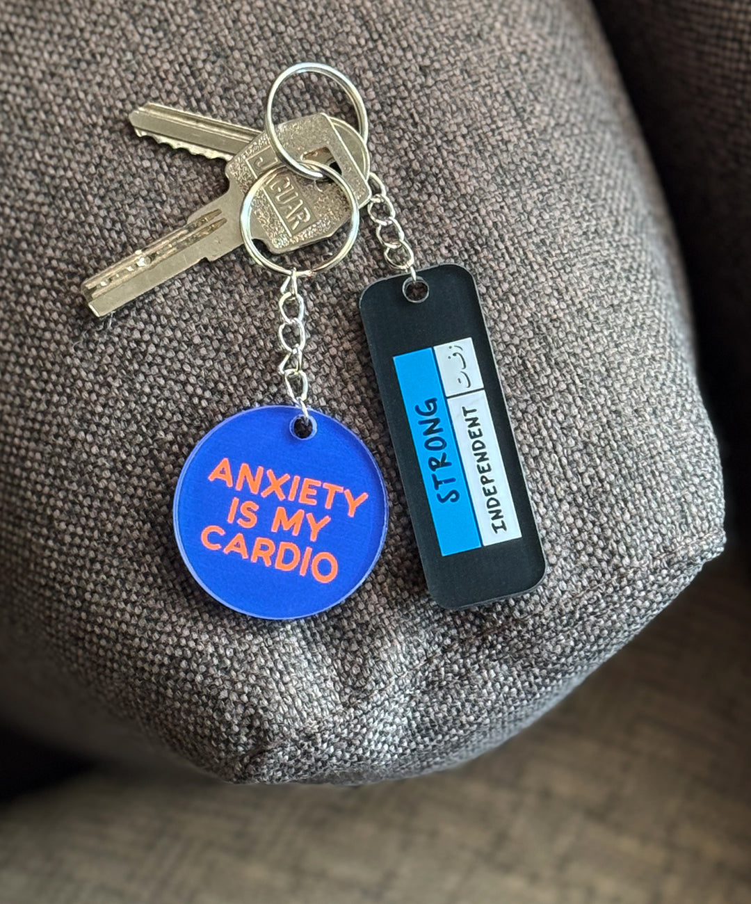 Strong Independent Zeft Keychain