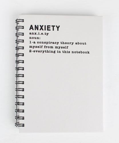 Anxiety Notebook