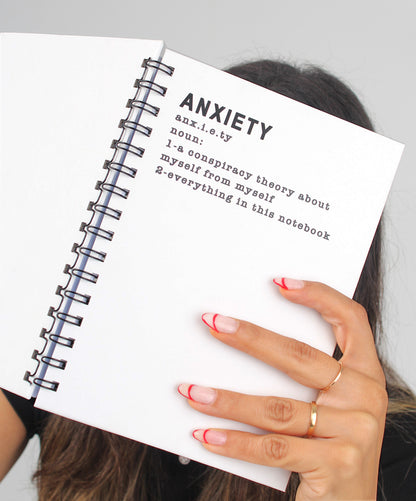 Anxiety Notebook