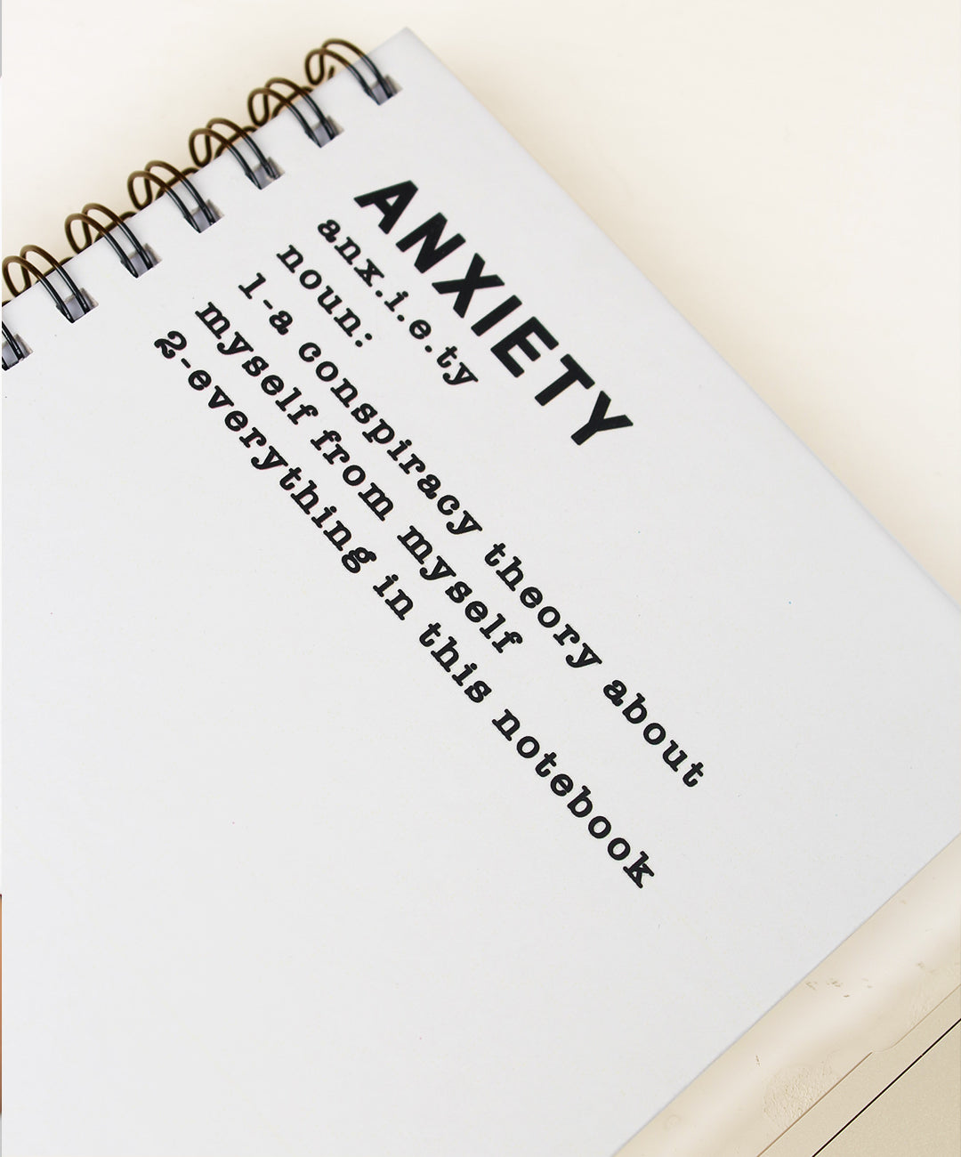 Anxiety Notebook