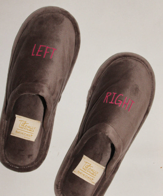 Right / Left Slippers