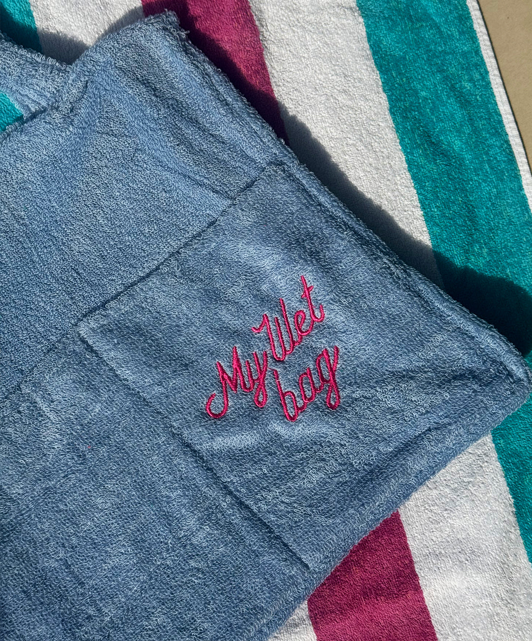 My Wet Bag Tote Blue