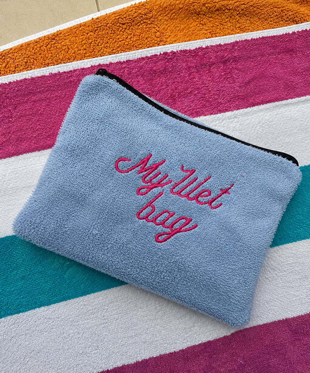 My Wet Bag Pouch Blue