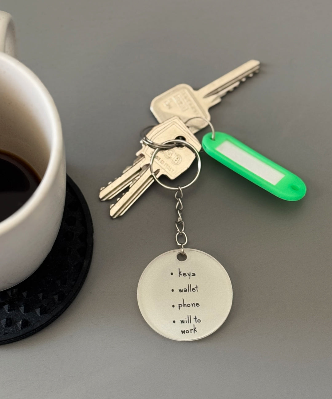 Checklist Keychain
