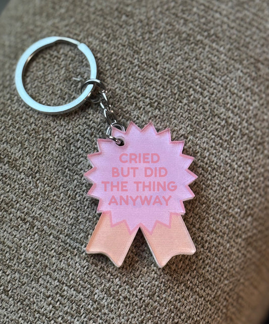 I Cried Certificate Keychain