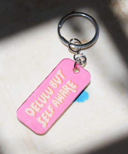 Delulu Keychain