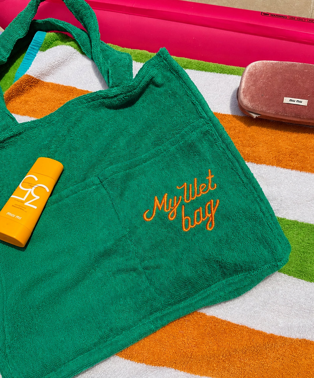 My Wet Bag Tote Green