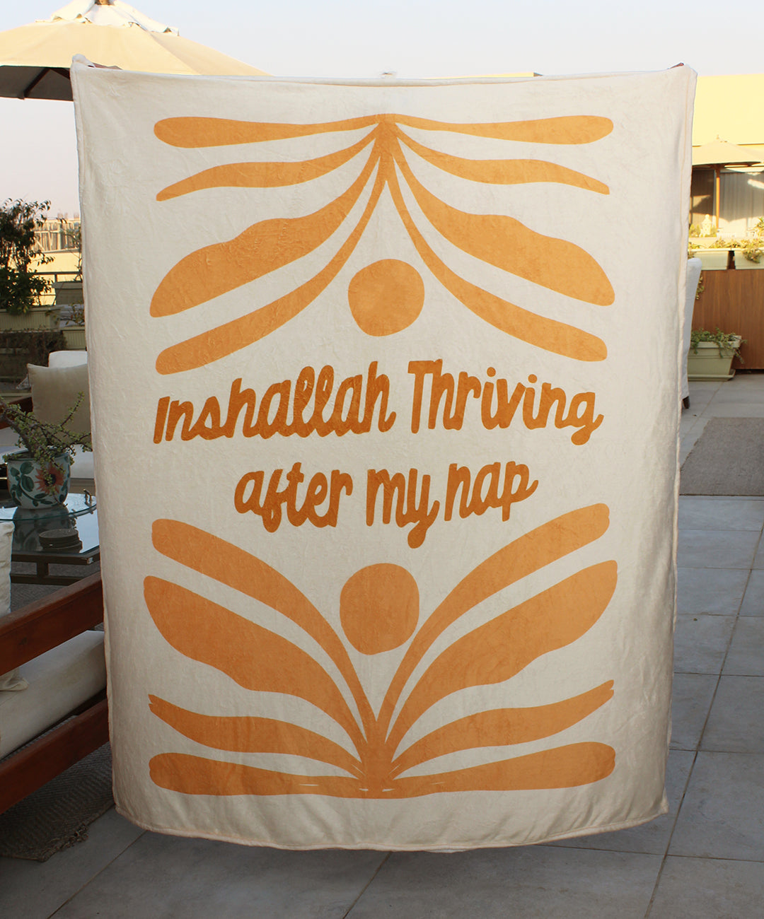 Inshallah Thriving Throw