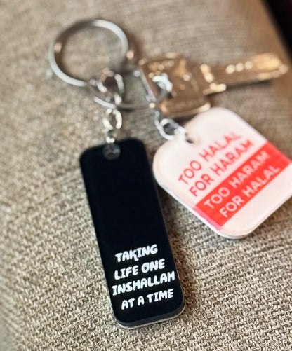 Inshallah Keychain