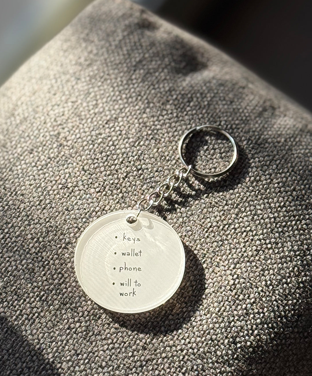 Checklist Keychain
