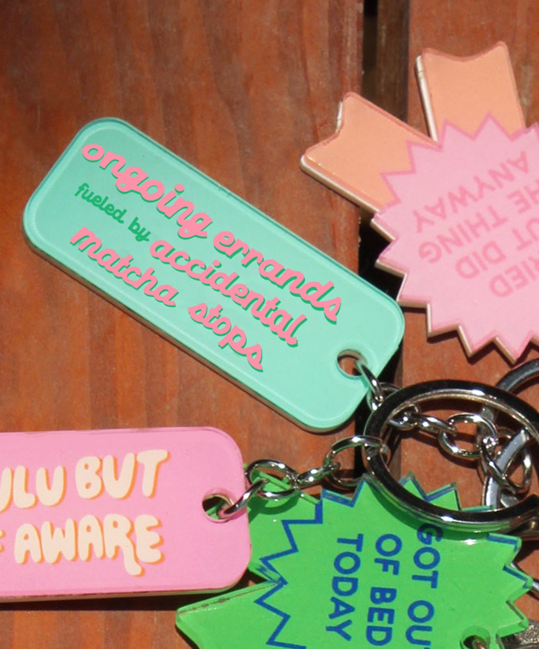 Matcha Keychain