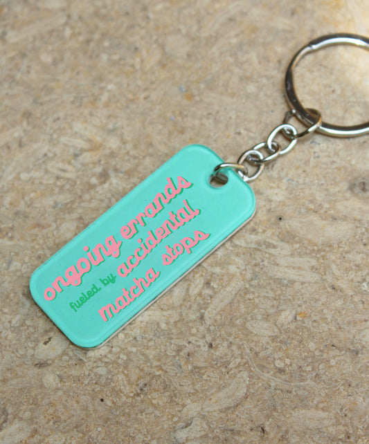 Matcha Keychain
