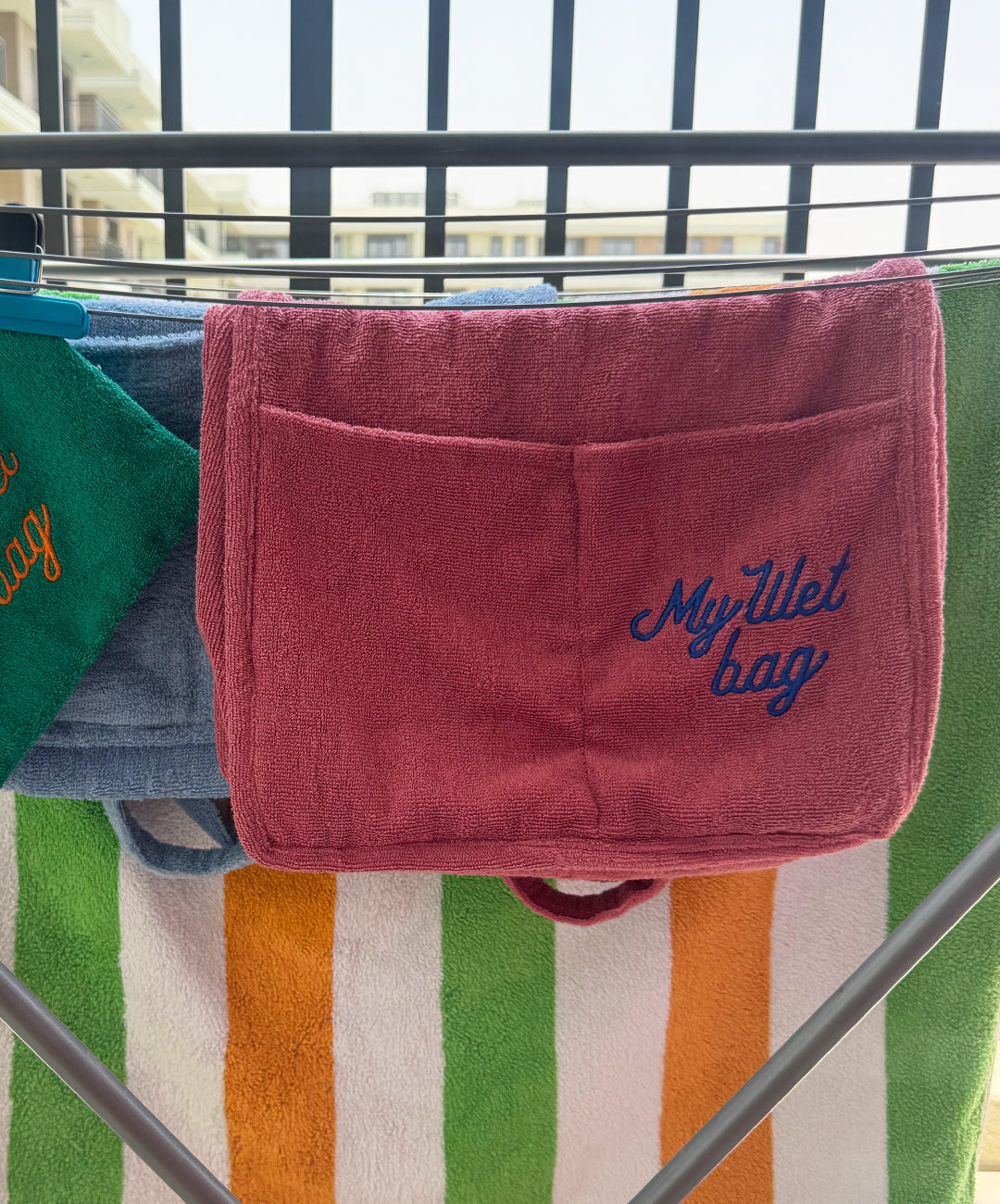 My Wet Bag Tote Pink