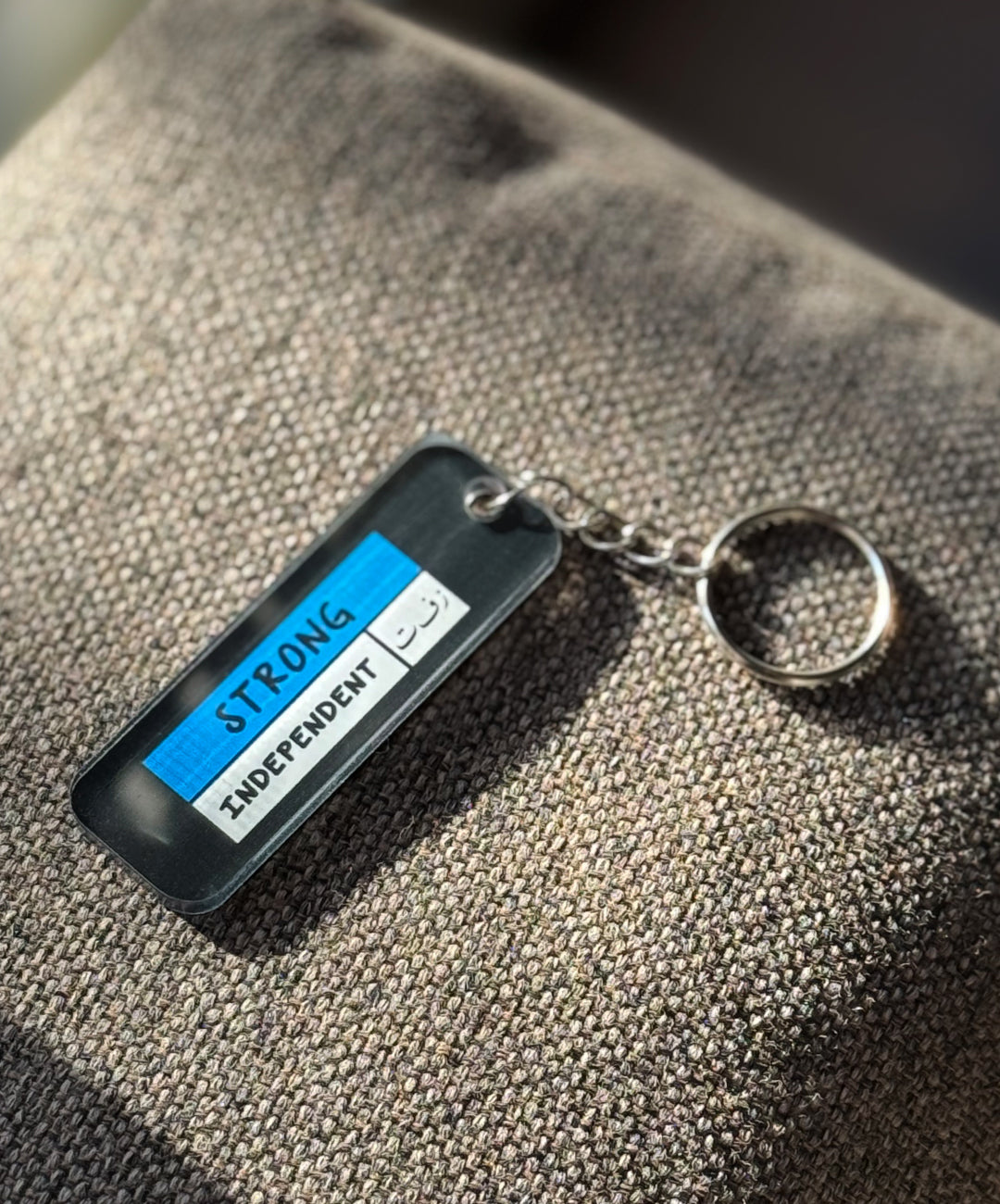 Strong Independent Zeft Keychain